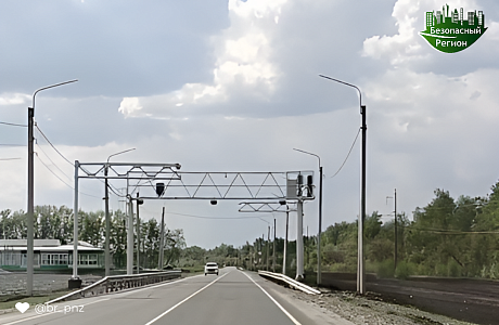 На км 55+300 м.  автомобильной дороги «г. Нижний Ломов — пгт Пачелма — с. Башмаково» заработал новый пункт весогабаритного контроля транспортных средств